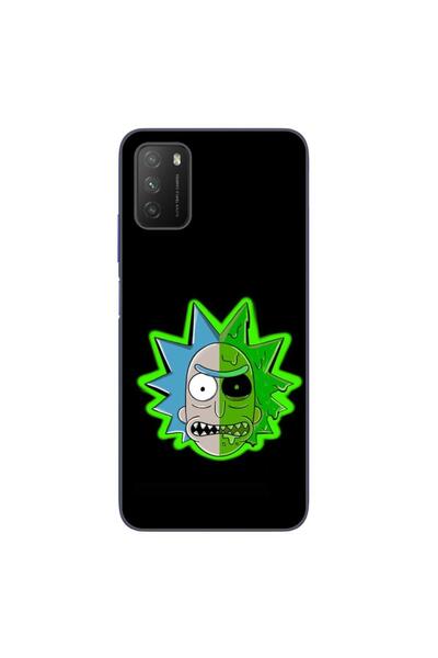 OEM Case compatible with Xiaomi Poco M3 Silicone Gel Tpu Pattern Rick And Mor...