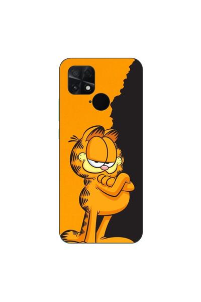 OEM Case compatible with Xiaomi Poco C40 Silicon Gel Tpu Model Garfield Black...