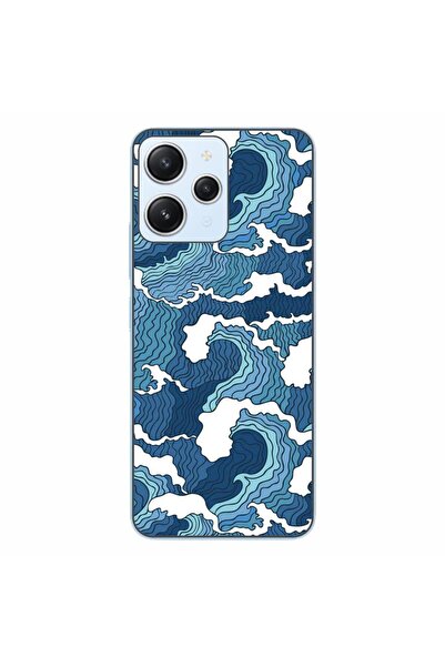 OEM Husa compatibila cu Xiaomi Redmi 12 4G Silicon Gel Tpu Model Crazy Waves