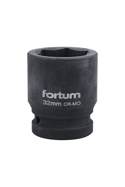 FORTUM Cheie tubulară de impact 32mm 3/4 ", CrMoV, L 54mm