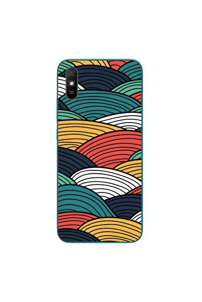 OEM Case compatible with Xiaomi Redmi 9A Silicon Gel Tpu Pattern Abstract Str...