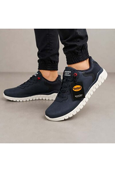 Dockers By Gerli Men's navy blue sport shoes - comfortable, casual, laceless