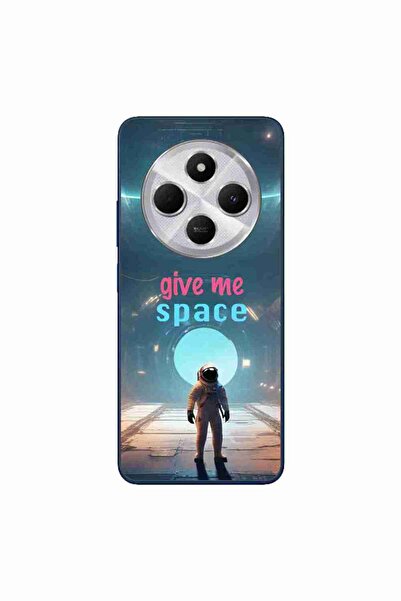OEM Case compatible with Xiaomi Redmi 14C Silicon Gel Tpu Model Give Me Space