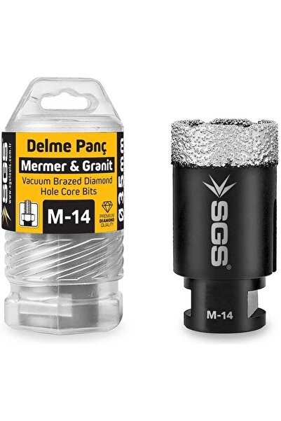 SGS Mermer & Granit Delme Panç M14 - 65 mm