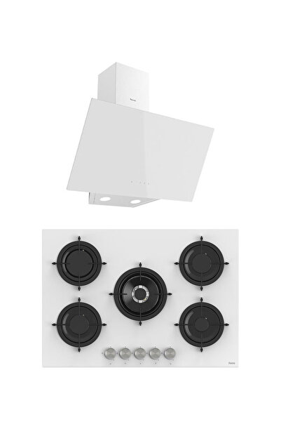 Ferre MEGA SERİSİ 2'Lİ ANKASTRE SET OCAK+DAVLUMBAZ (D078-RS036)
