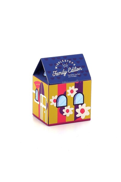 Wigglesteps Σετ Δώρου Κάλτσες Box Family Πολύχρωμες 21FB103