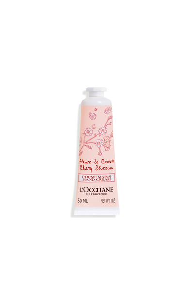 L'Occitane Fleurs de Cerisier Parfümlü El Kremi, Shea Yağı ve Kiraz Özlü, 30 ml