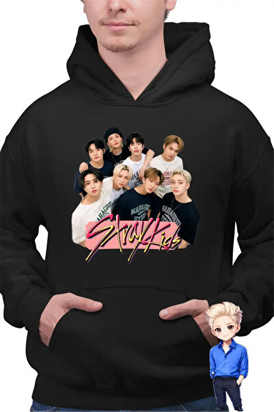 OEM Ανδρικό Φούτερ Stray Kids Εμπορεύματα Πάρτι K-pop