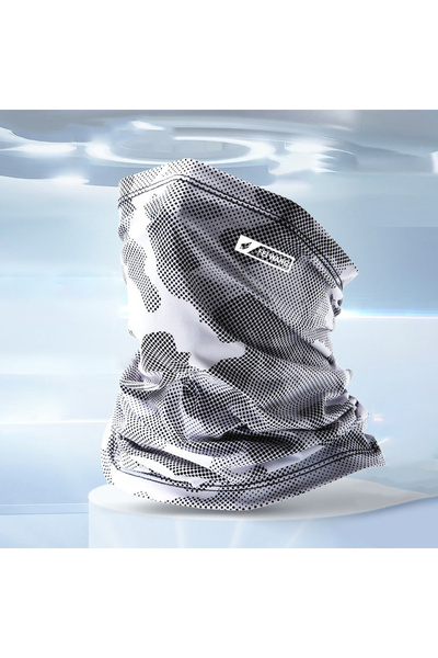 Choice Grey Face Mask Cooling Neck Gaiter Arm Sleeves UPF50+ UV Protection Ic...