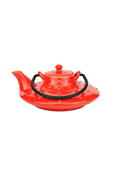 Livada cu Ceai Japanese Porcelain Teapot HONSHU Red 0.7L