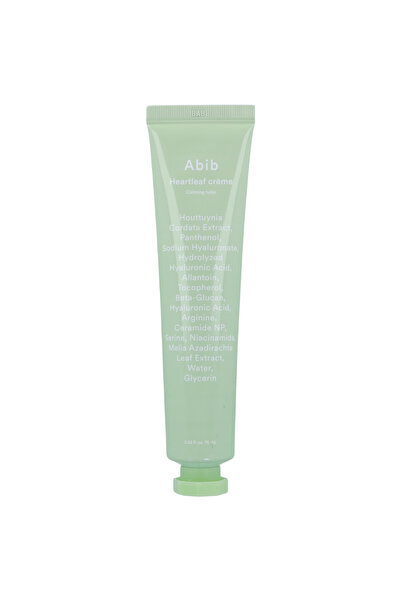 Abib Heartleaf krém zklidňující tuba 75ml, zklidňující krém na obličej