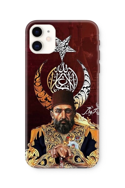 TeknoBAstore Abdülhamit Premium Printed Case with Camera Protection for iPhon...