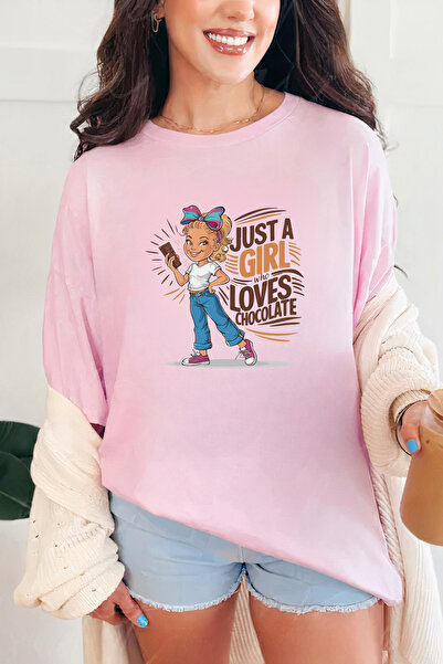 Sarah's Boutique Women's T-shirt – 100% cotton – Loves Chocolate