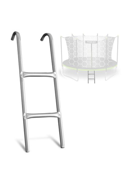 Neo-Sport Scară de trambulină 312-435cm 10-14ft cu 2 trepte