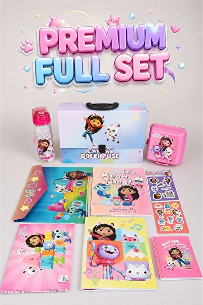 Gabby's Dollhouse X Dekomus Licensed Gabby’S Dollhouse Premium Stationery Set...