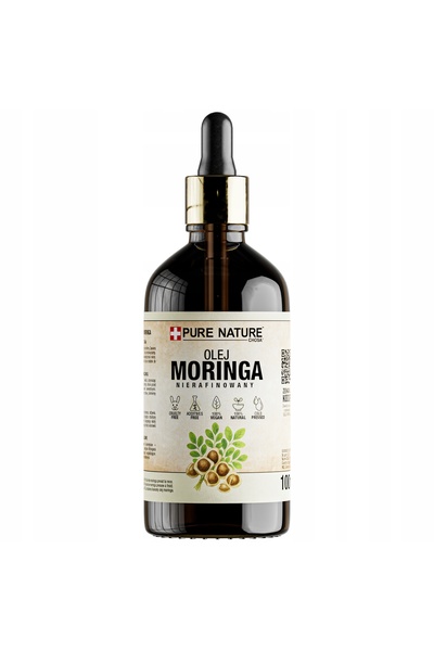 CHOSA Ulei de Moringa, Pure , 100ml, Presat la Rece, Nerafinat, Regenerare, p...