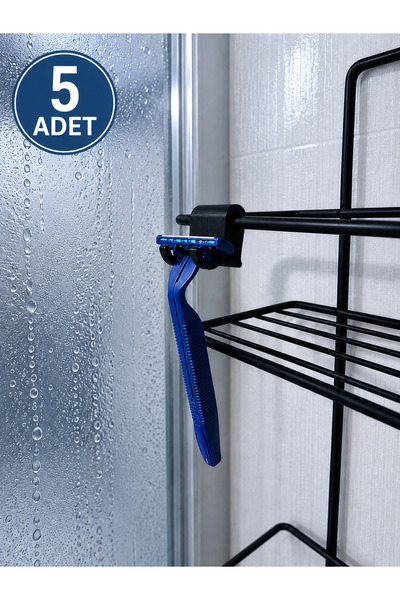 arpat time saat aksesuar BANYO TEL RAFLAR İÇİN JİLET TUTMA APARATI (5 ADET)