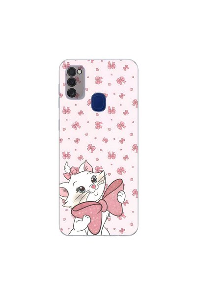 PPKin Samsung Galaxy M21 Compatible Minies 5 Design Transparent Case