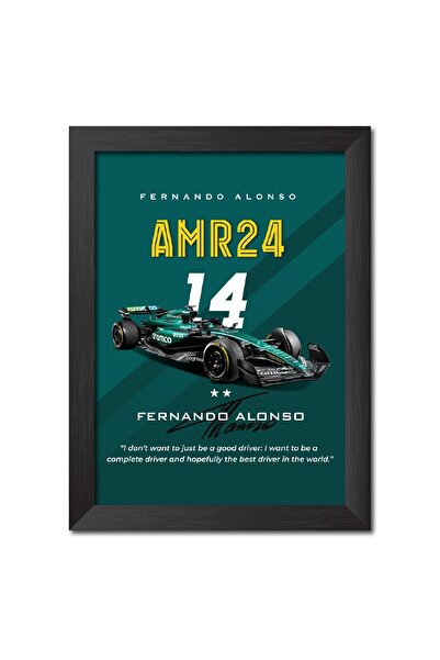 ALAYRA International ملصق أليرا فرناندو ألونسو لسيارة أستون مارتن AMR 38 السب...