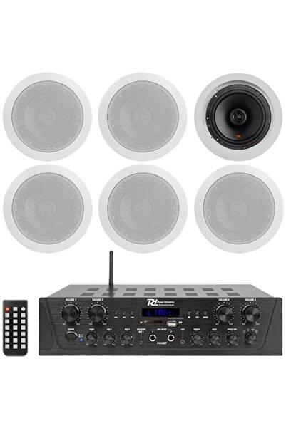 JBL Pachet audio multiroom Stage - Sistem audio de tavan cu 6 difuzoare, rece...