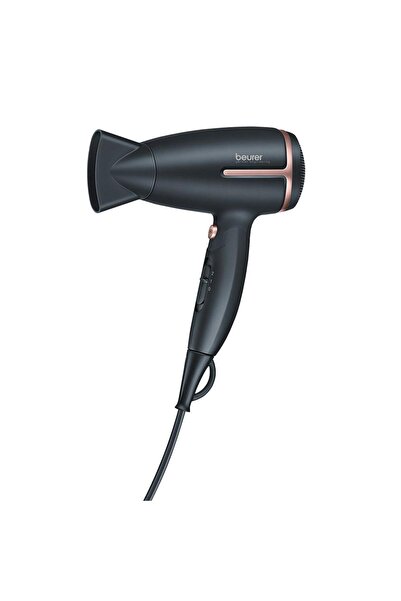 Beurer HC25 Σεσουάρ Ταξιδίου, 1600 W, 2 Ταχύτητες, Αναδιπλούμενη Λαβή, Μαύρο/...