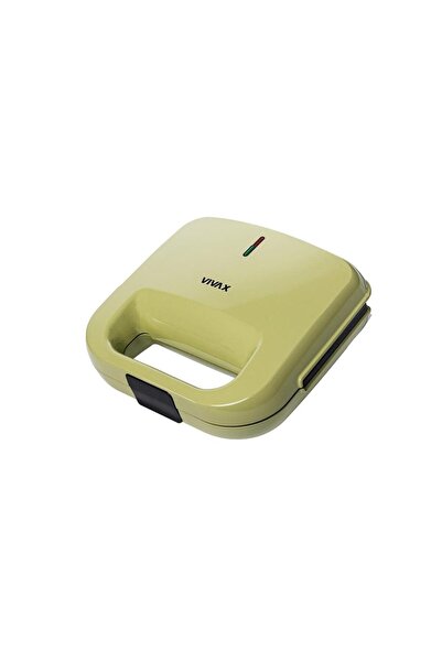 VIVAX Aparat de făcut sandvișuri TS-7504G, 750W, Plăci antiaderente, Verde pa...
