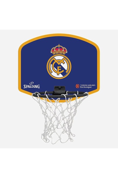 SPALDING Καλάθι Μπάσκετ - Euroleague Μικρό/Μίνι BB Ρεάλ Μαδρίτης - 79-079Z