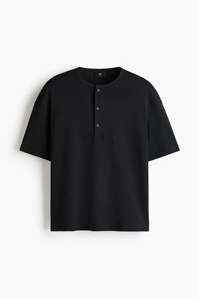 H&M Sıfır Yaka Üst Relaxed Fit