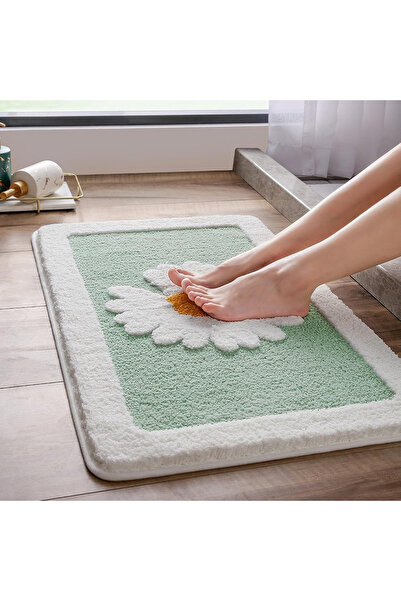 TAPIT Bathroom Rug Mat, Extra Soft and Absorbent Microfiber Chrysanthemum Bat...
