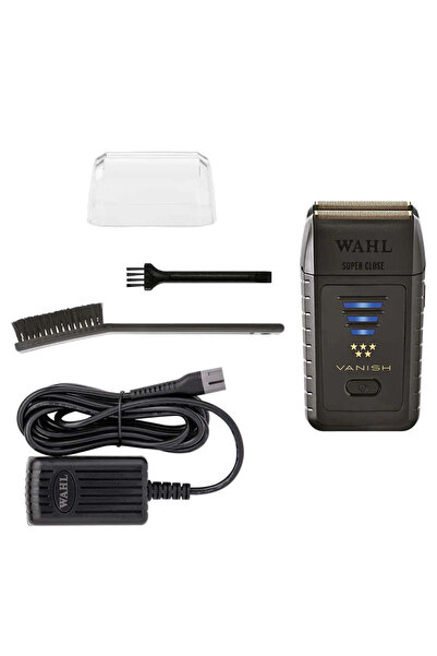 Wahl Professional Vanish 5 Electric Shaver, 100-Min Runtime, 9000 RPM, Black