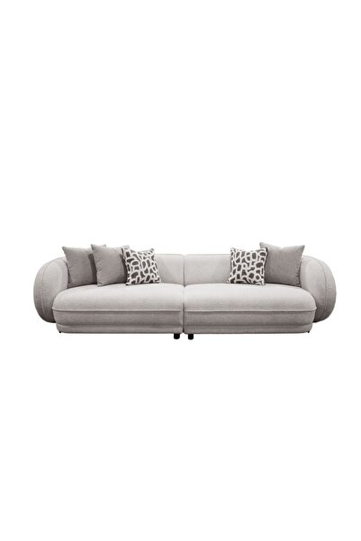 Danube Home Devina 4 Seater Fabric Sofa | Three Seat Sofas | L288xW95xH71cm -...