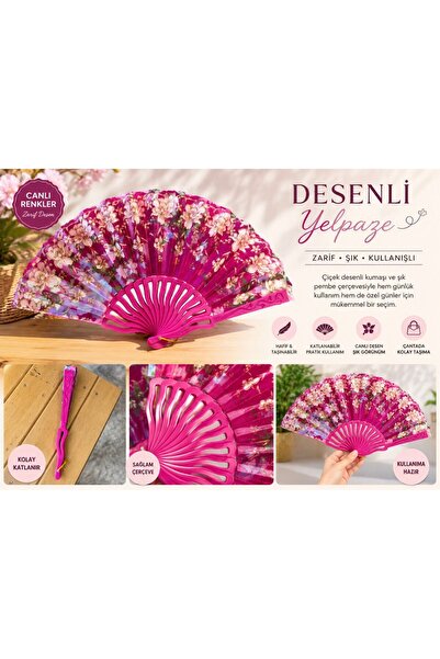 GenelTedarik DESENLİ YELPAZE