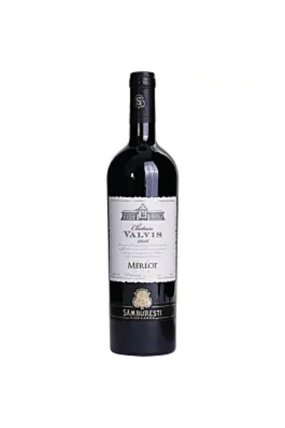 Chateau Valvis Vin roșu sec, Merlot, 0,75 L