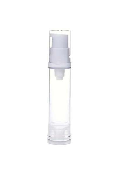 OEM Recipient cosmetice, plastic, cu pompita, transparent, 10ml
