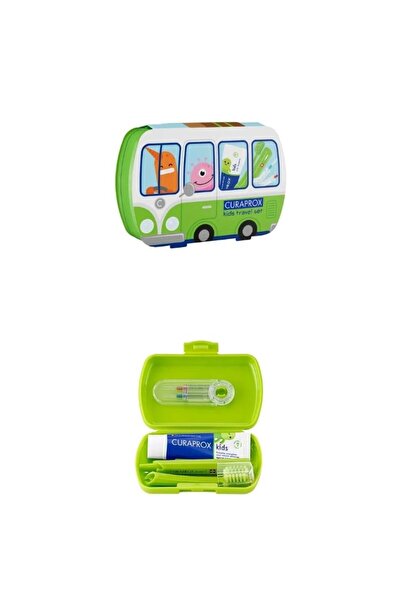 Curaprox Children's Travel Set Green