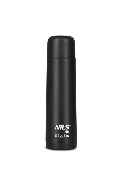 NILS CAMP NC3803 NEGRU 500 ML TERMOS TURISTIC
