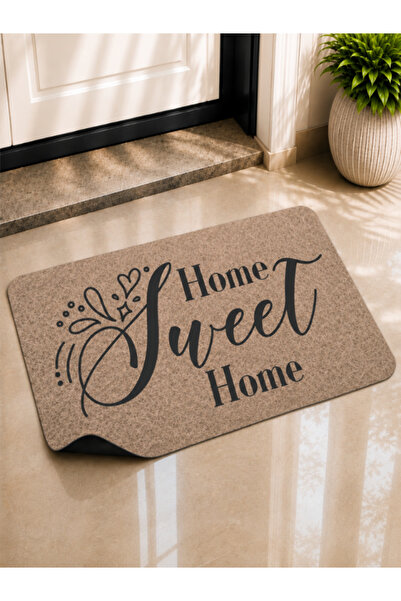 BERT Elegantly Designed Home Sweet Home Door Mat Pvc Non-Slip Base 70X45
