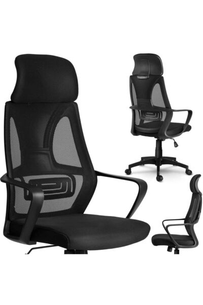 SOFOTEL Scaun de birou Praga Micro-Mesh - Negru