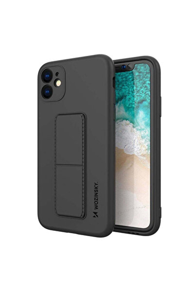 WOZINSKY Husă de telefon din silicon flexibil cu suport integrat pentru Xiaom...