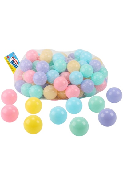 Avaleea Set 100 Bile Colorate Pentru Copii 5.5 cm, Bile Plastic Pentru Piscin...