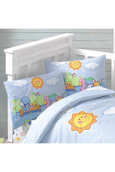 Beauty Home Ζεύγος μαξιλαροθήκες βρεφικές Art 5610 35x45 Γαλάζιο