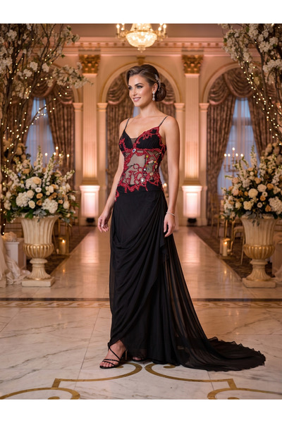 ASIAN Amara Amara Dress Luxurious Evening Gown
