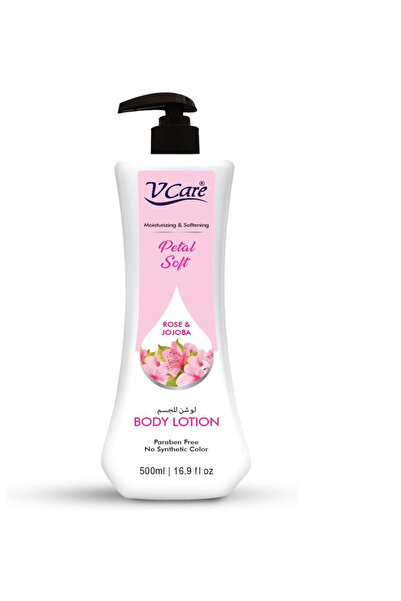 vcare V Care Petal Soft Body Lotion - 500ml |Rose and Jojoba Extracts| Moistu...