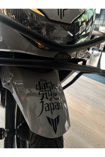 Mavera Stickers The Dark Side of Japan Mt Sticker Label 9X18 cm for Car-Helme...