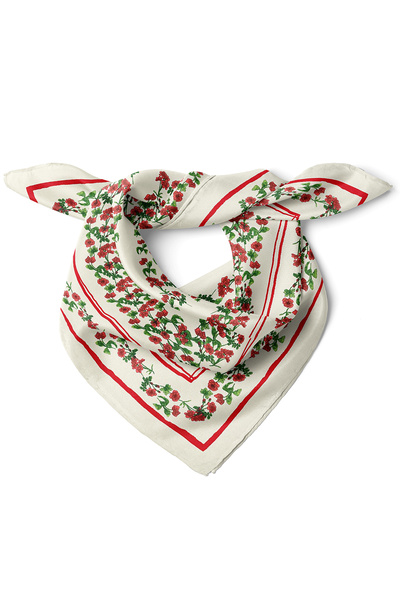 nehir eşarp Bandana Esarfa Model Flori 50x50 Cm
