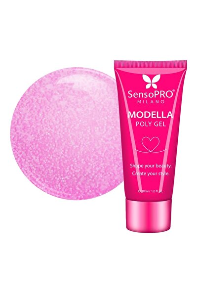 SensoPRO Milano Polygel MODELLA - Glamberry Spark, 30ml