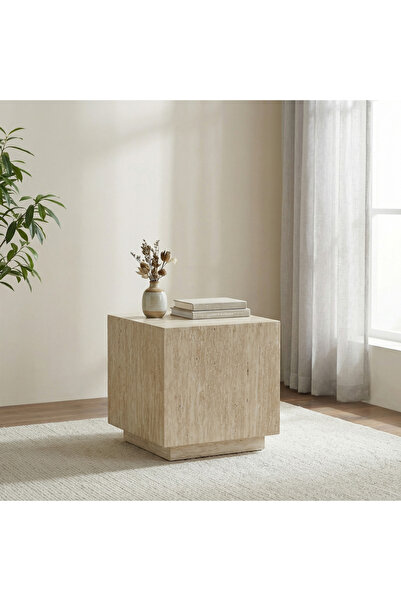 Danube Home Glennis End Table | Multifunctional Living Room Table | Space Sav...