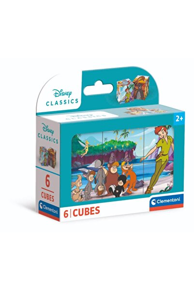 CLEMENTONI Puzzle Clementoni, Disney Classics, 6 cuburi