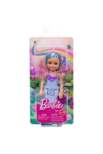 Barbie Papusa Barbie, Mermaid Chelsea Fantasy, Blue, JKH55