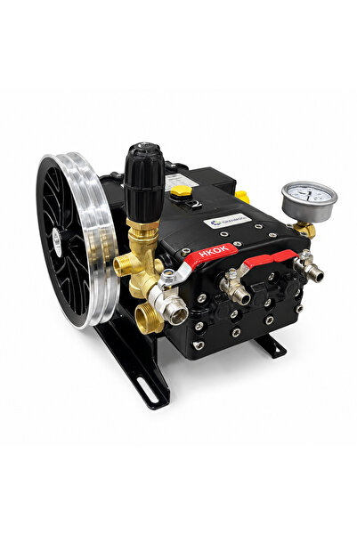 Granada Gr-330 High Pressure Agricultural Spray Pump with Pressure Gauge and ...